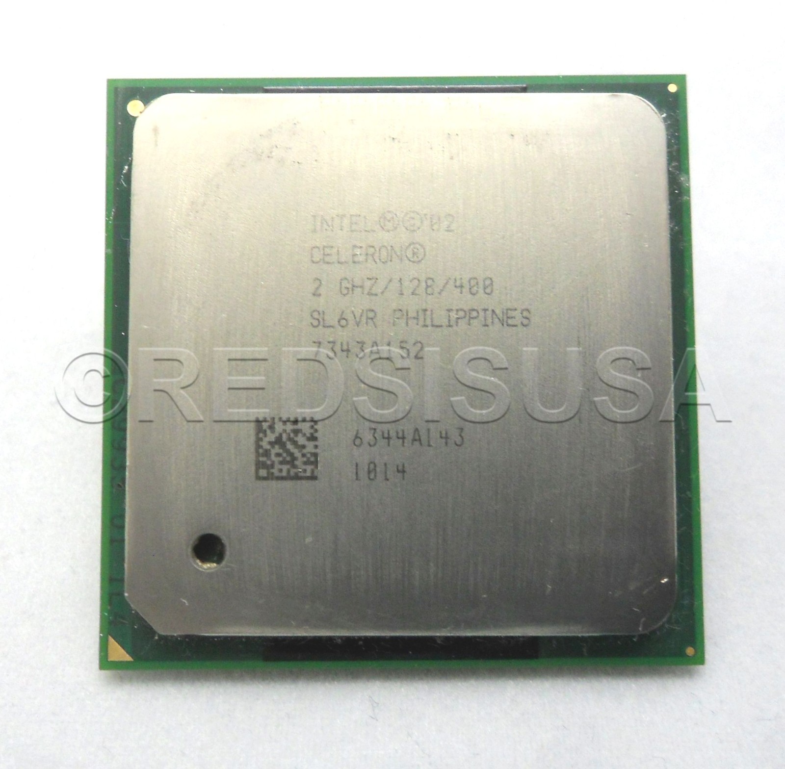 Intel Celeron Processor 2.00 GHz, 128K Cache, 400MHz 1 core PPGA478 FSB SL6VR