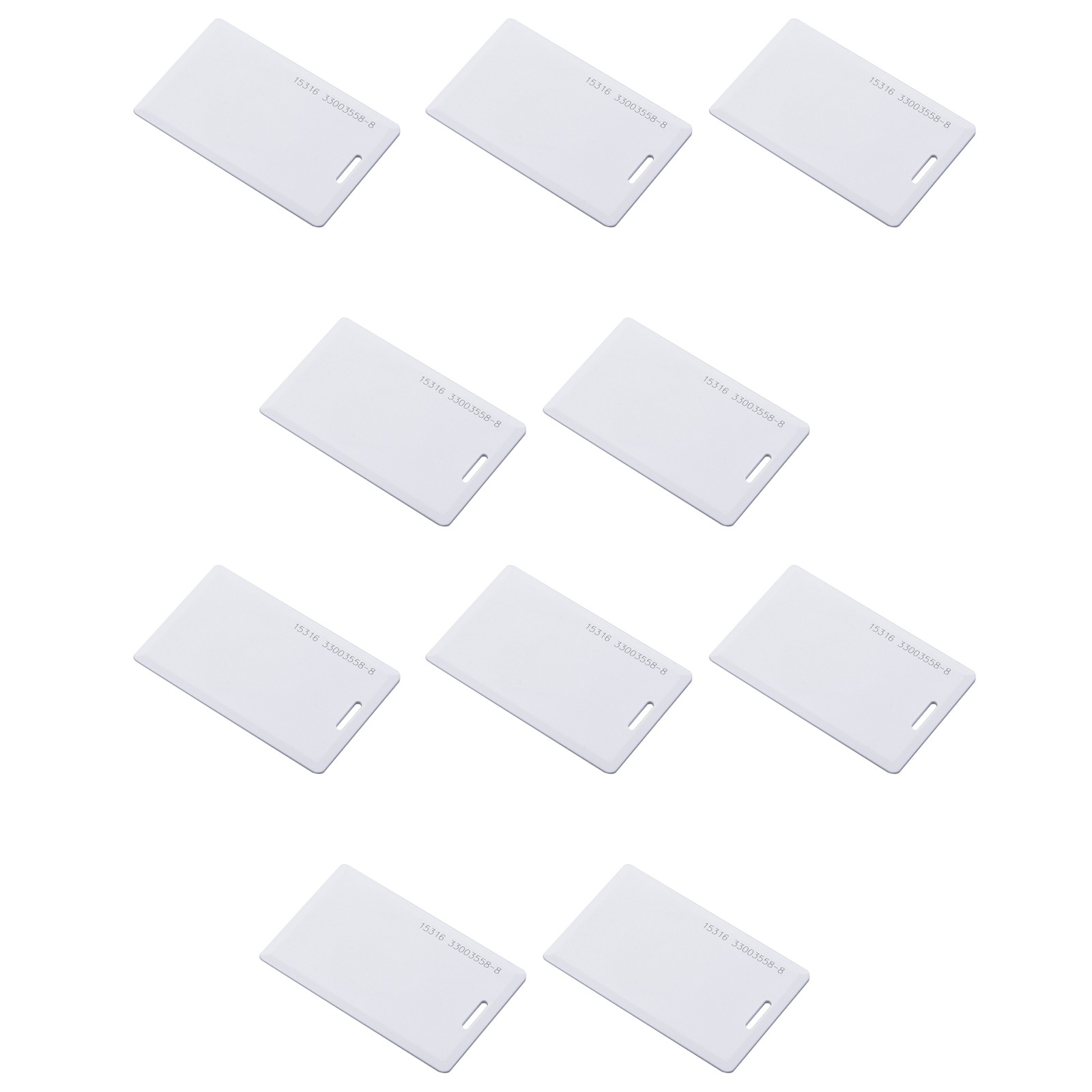 10x 1.8mm Clamshell Security Card HID ProxCard II Proximity Access Control Card