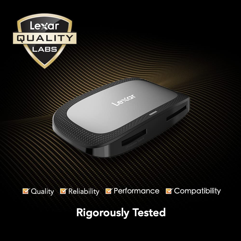 Professional Cfexpress Type a / SD USB 3.2 Gen 2 Reader, Designed for Cfexpress