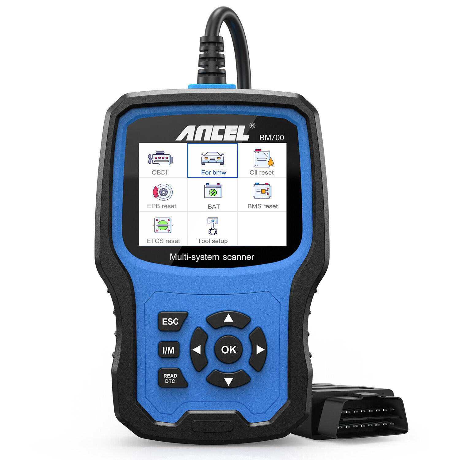 ANCEL BM700 Fits for BMW Mini Full Diagnostic Tool Scan Tool Cooper OBD2 Scanner