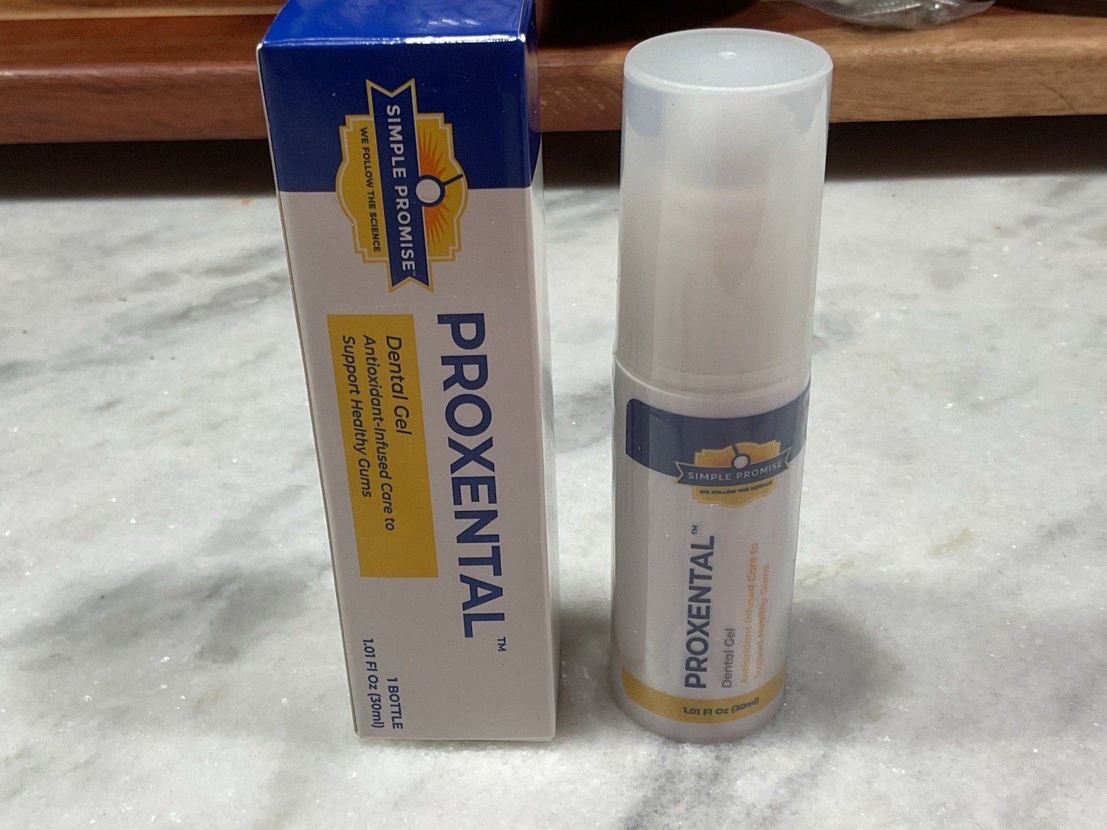 Simple Promise ProXental Dental Gel for Oral Gum Health 1 Bottle 1.01 fl oz. NEW
