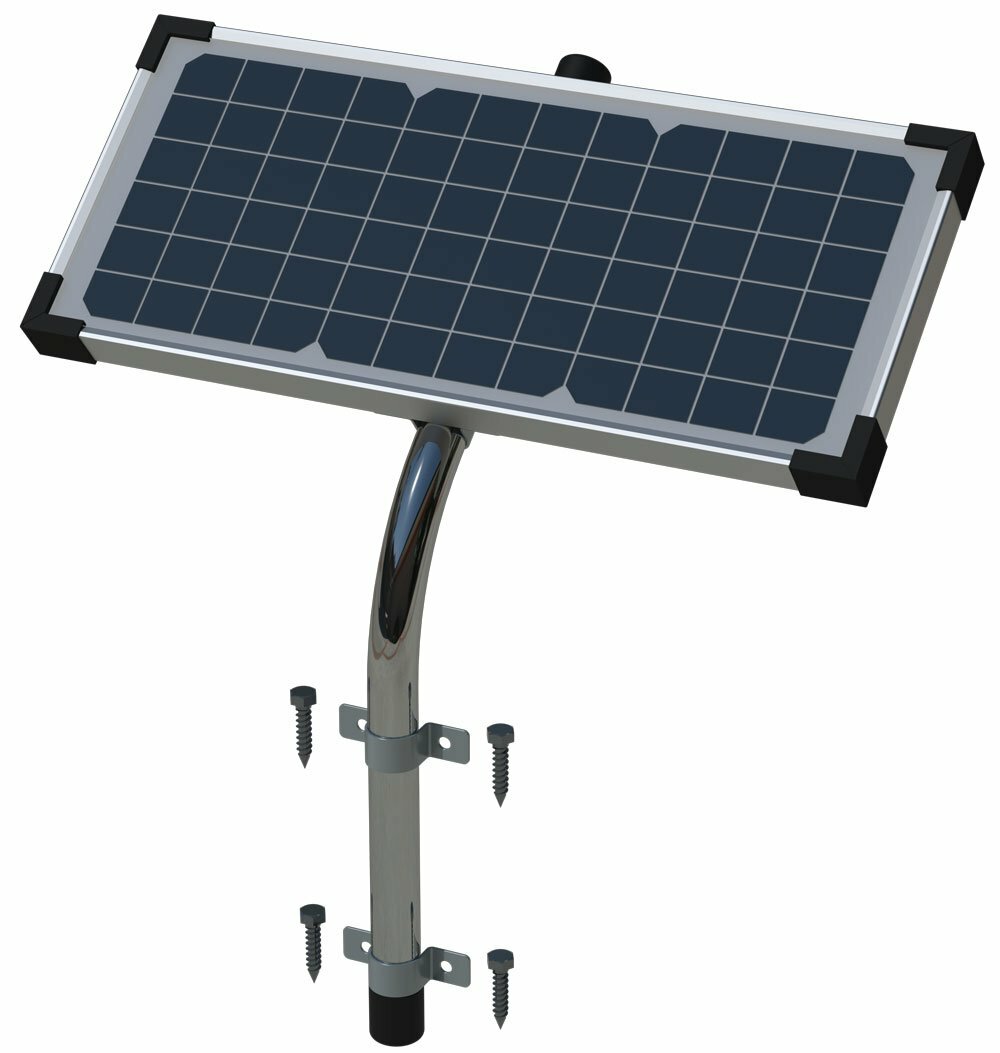 GHOST CONTROLS AXDP Premium 10 Watt Monocrystalline Solar Panel for Automatic Ga