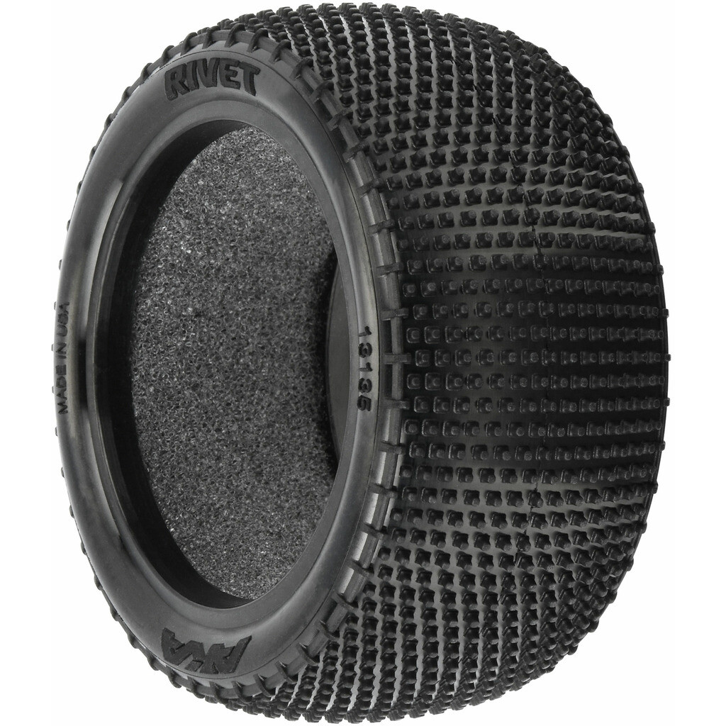 AKA Racing 13135GR 1:10 Rivet Soft Carpet Rr Off-Road Buggy Tires 2