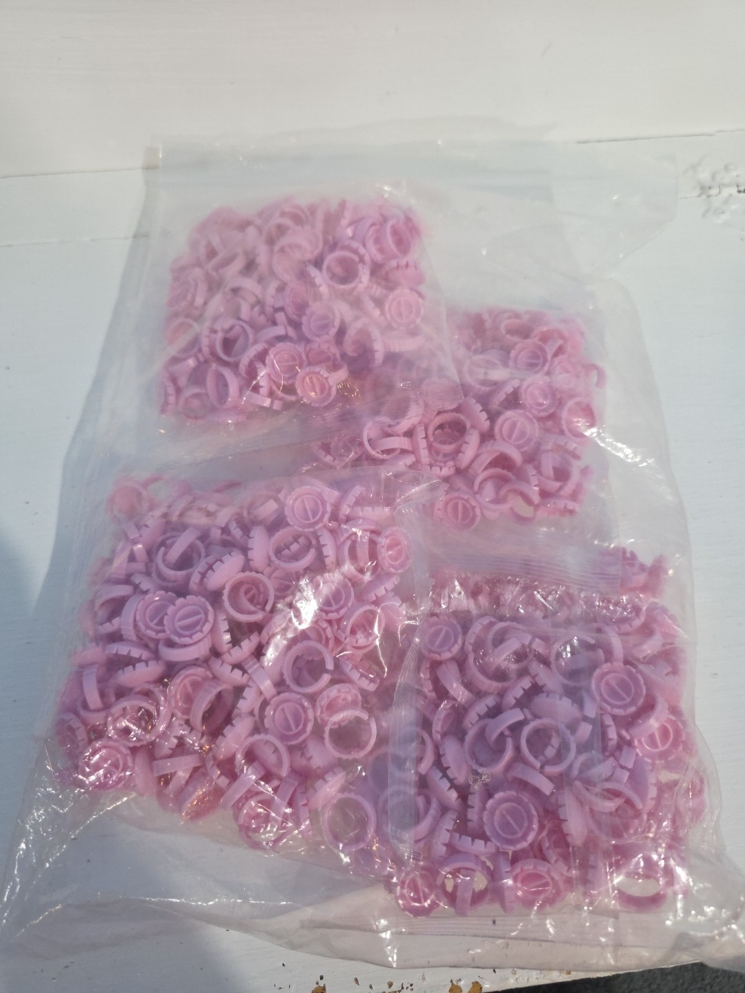 New Eyelash Glue Rings Sealed Package