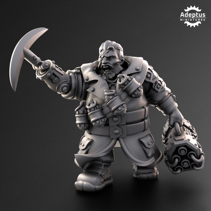 Adeptus Miniatures - Space Dwarves Kill Team