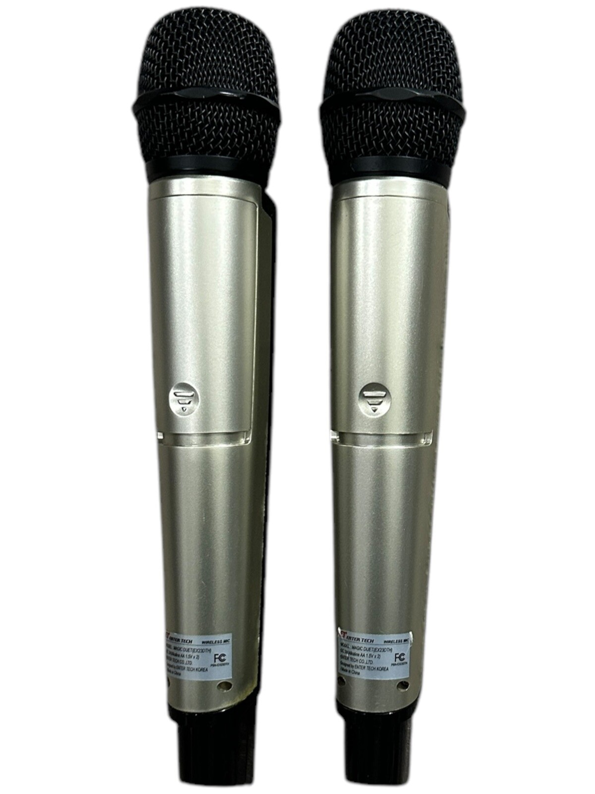 Magic Sing ET23KH Karaoke Wireless Microphone Mic (LotOf2)