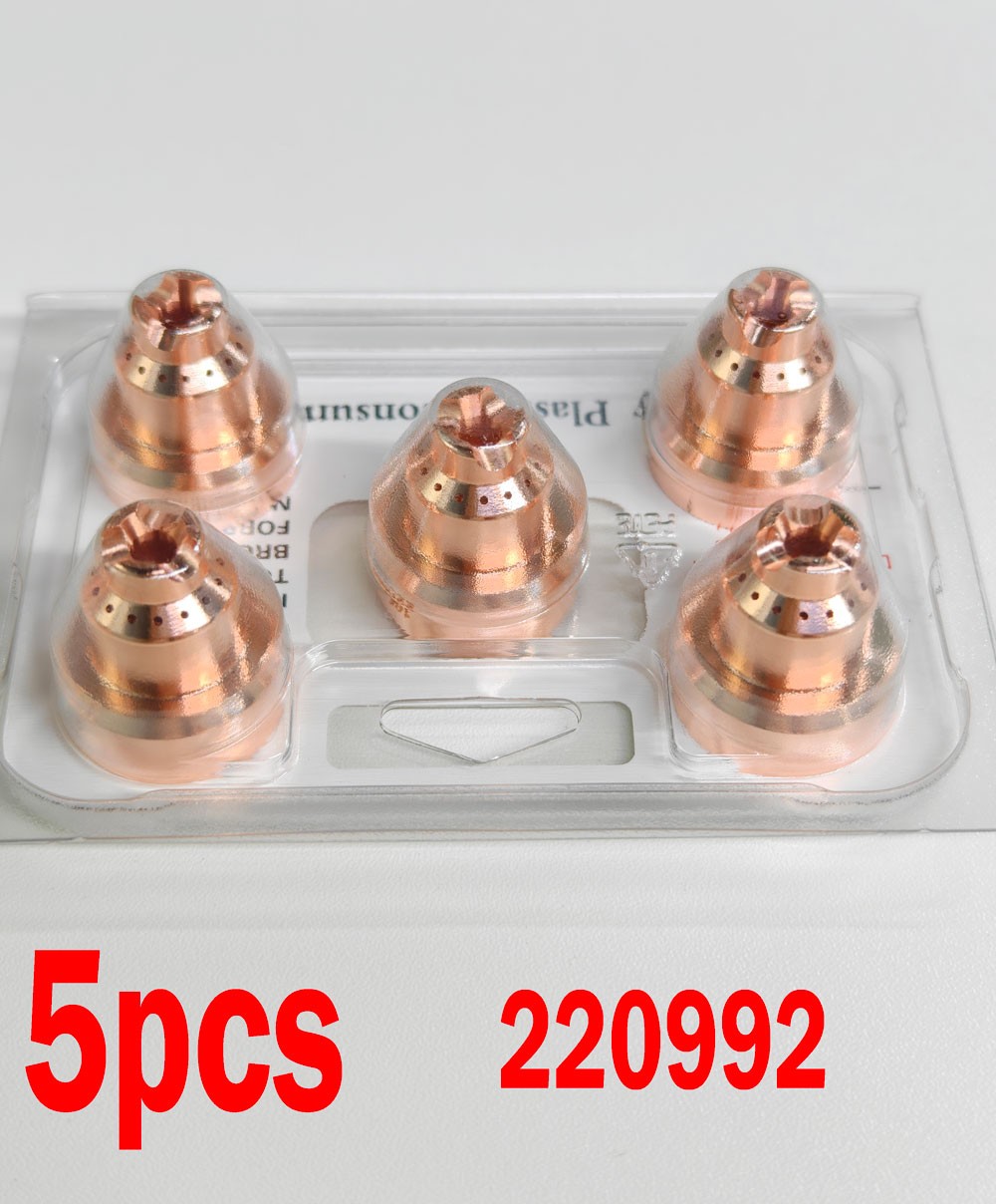 5pcs New Plasma Shield Cap 220992-US SELLER - For Powermax 45XP/65/85/105 Torch