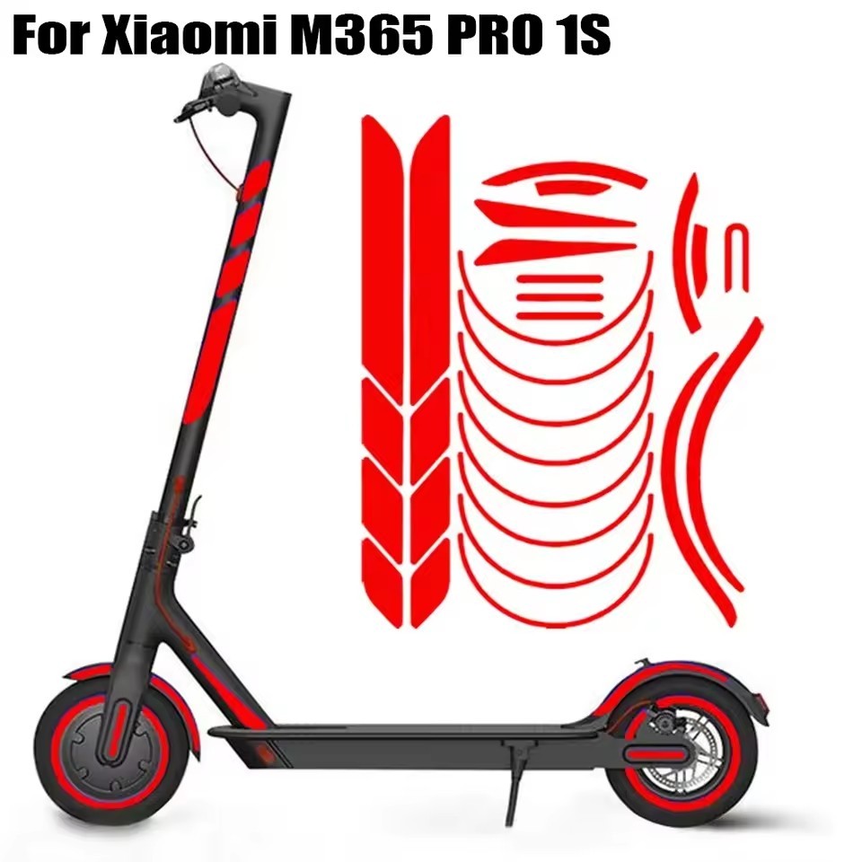 Reflective Sticker Set for Xiaomi M365 Pro 1S PRO 2 Electric Scooter Accessories