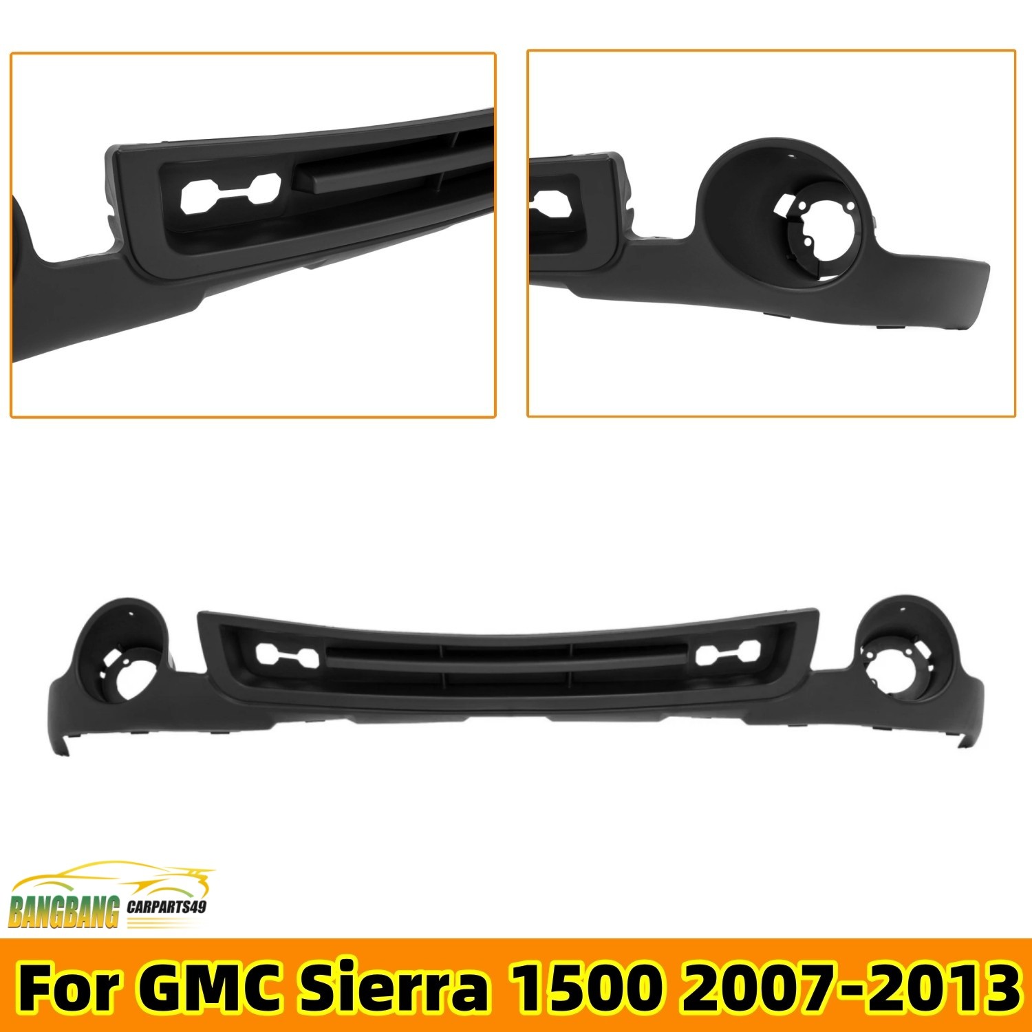 NEW Textured Front Bumper Lower Valance For GMC Sierra 1500 2007-2013 #GM1015100