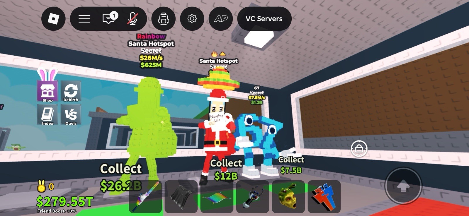 Roblox Secret Gold Diamond Cursed Rainbow Collectibles Game Items