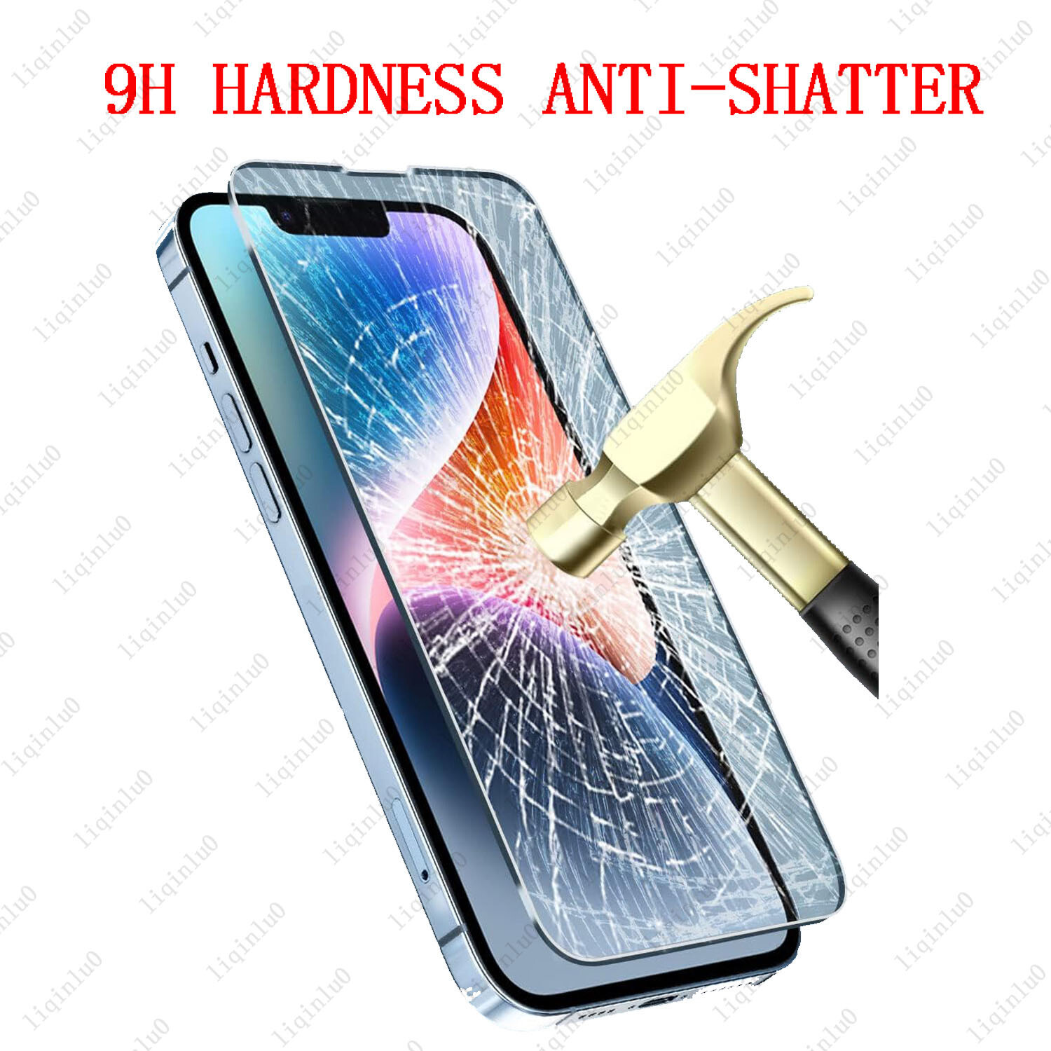 3 Pack 9H Tempered Glass Screen Protector For iPhone 14 Pro Plus 15 Pro Max Plus