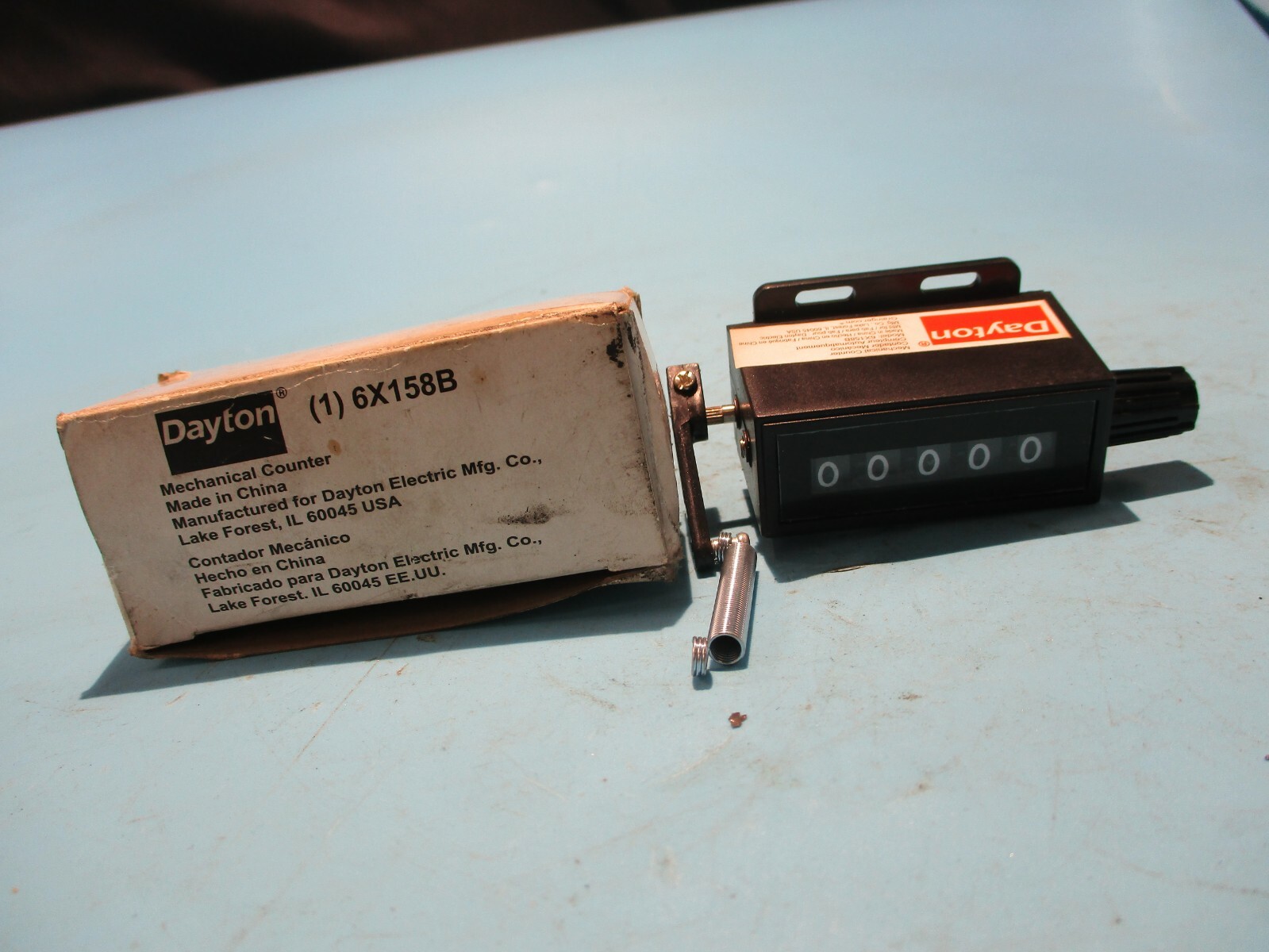 NEW DAYTON 6X158 6X158B MECHANICAL COUNTER