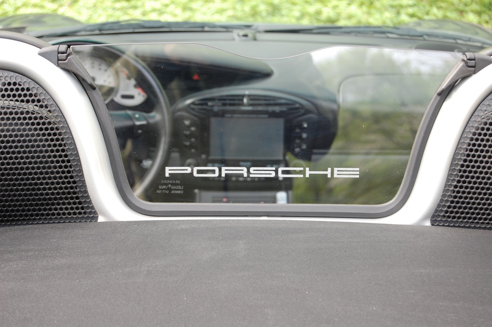 FITS Porsche Boxster Boxster S 987 Windscreen Etched Glass Decal