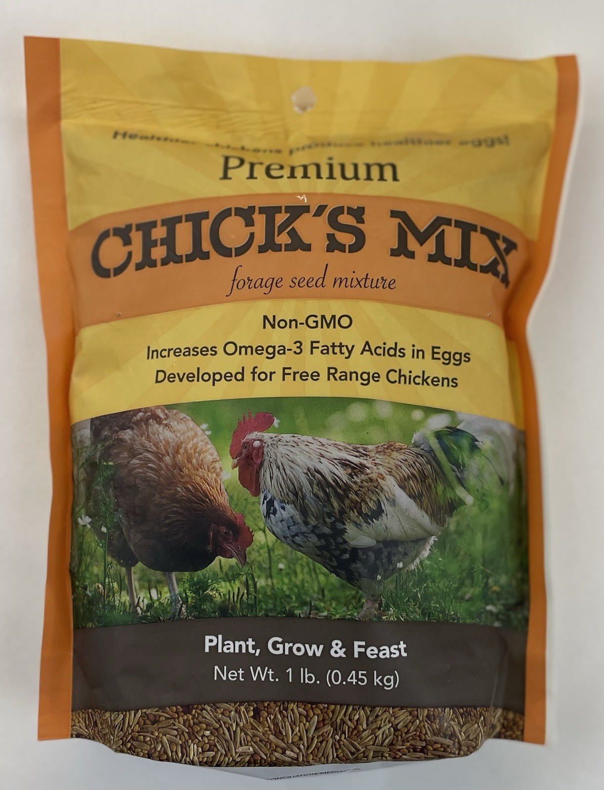 Barenbrug Chick's Mix Mixed Partial Shade/Sun Forage Seed 1 lb