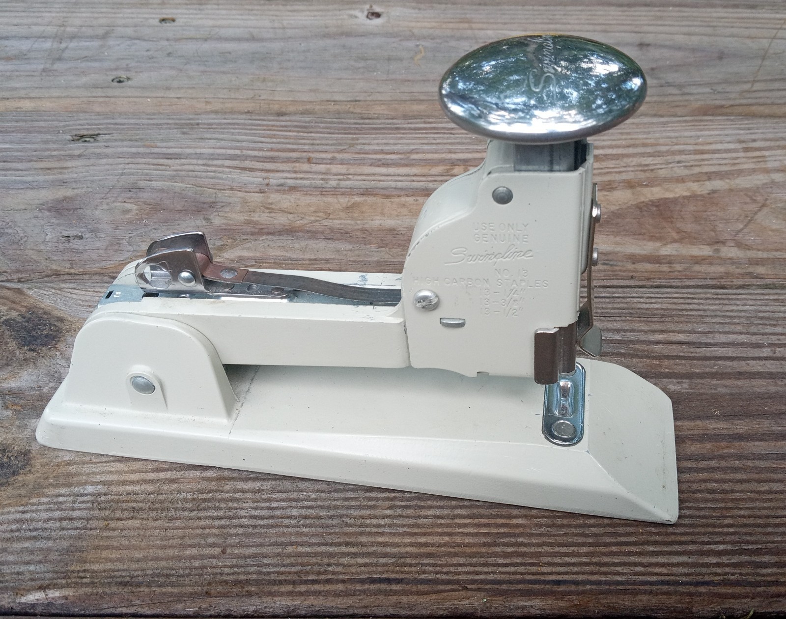 VINTAGE SWINGLINE No. 13 STAPLER (TESTED WORKING)