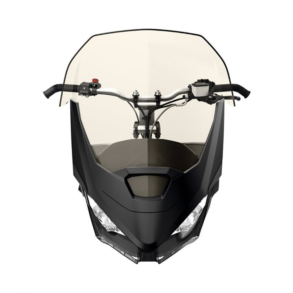 Ski-Doo 860201495 Genuine OEM Smoke High Windshield Kit for REV Gen4