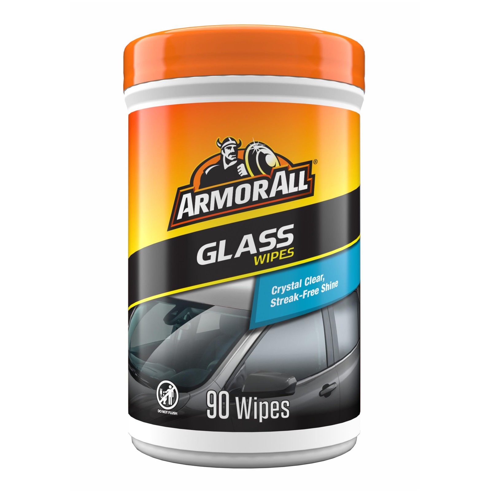 Armor All Car Glass Wipes, Auto Cleaner, 90 Count 1 (Pack of 1)