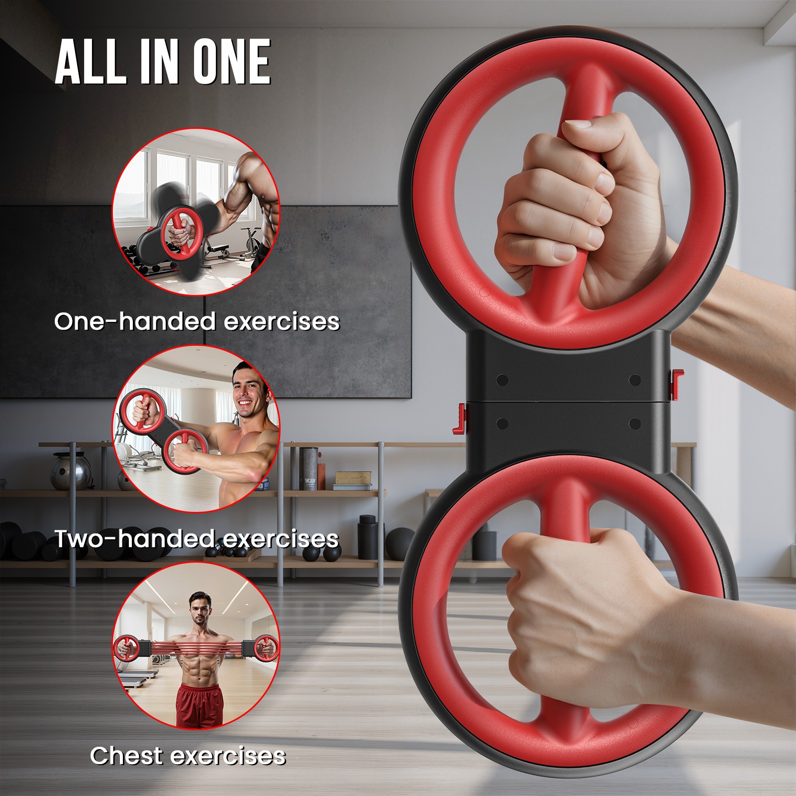 ADISTAR 3-IN-1 Multifunctional Rotator Burn Machine - 360° Spinning Arm Workout