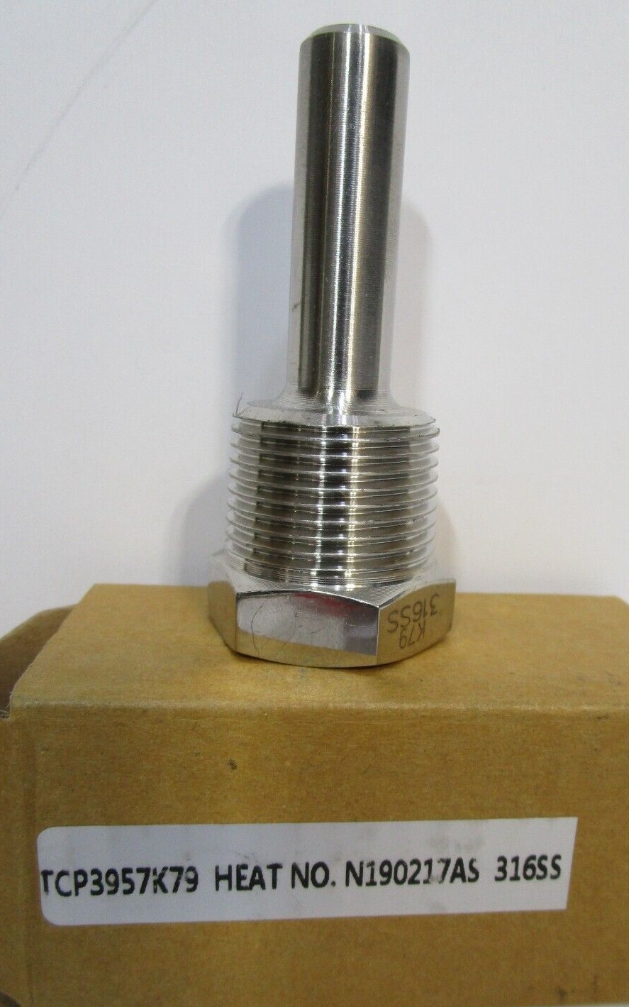 Ashcroft TCP3957K79 316 Stainless Steel Thermowell N190217AS