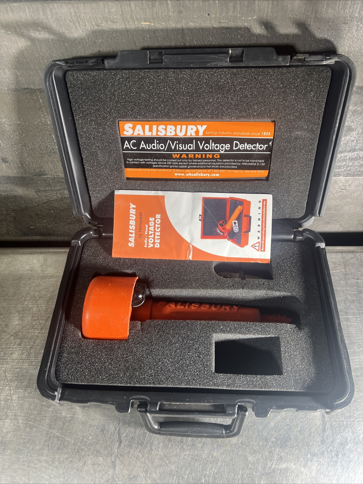 SALISBURY Model WHSCO 4344 Audio Visual AC VOLTAGE DETECTOR. Our #4