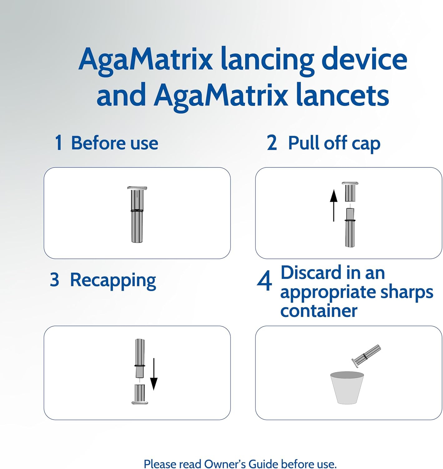 Lancets, 33 Gauge, 100 Count Box