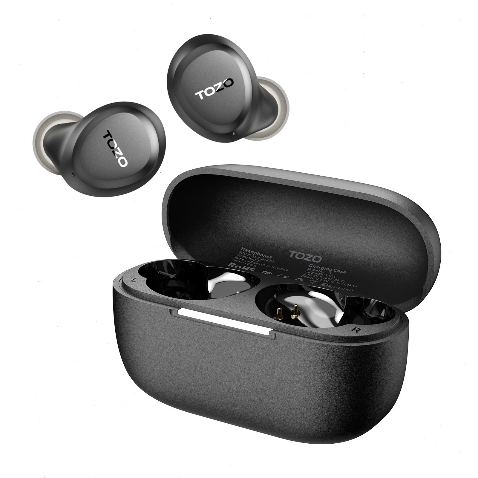 TOZO A1 Earbuds Wireless Bluetooth 5.3 in Ear Mini Lightweight Headphones