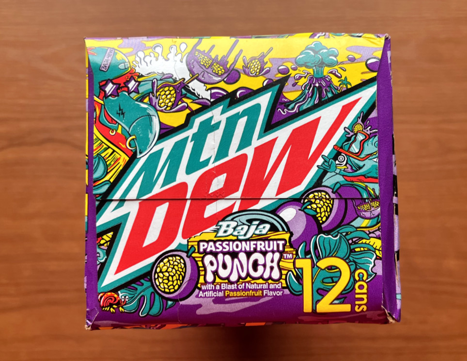 Mountain Dew Baja Passionfruit Punch 12 Pack