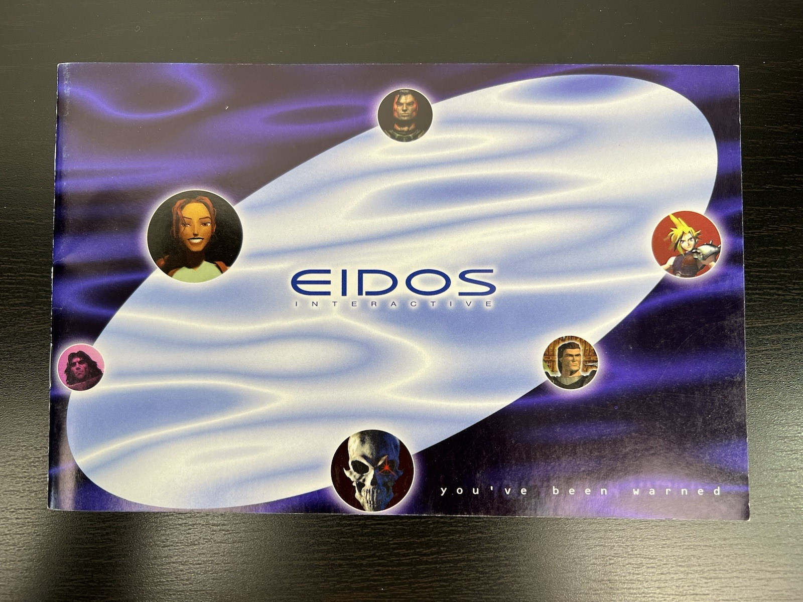 Vtg Original 1998 EIDOS Interactive Video PC Game Software & Merchandise Catalog