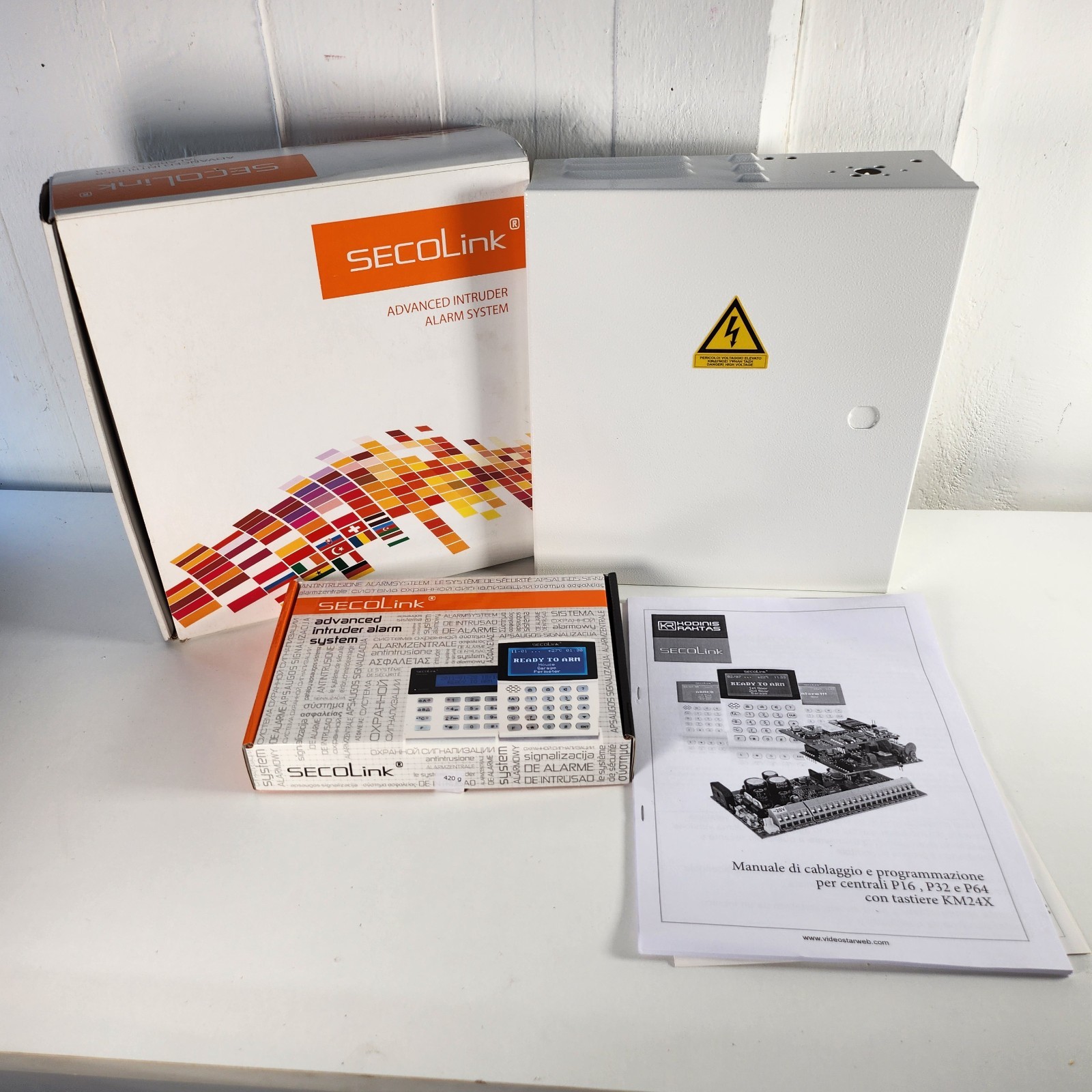 SECOLink Advanced Intruder Alarm System Used