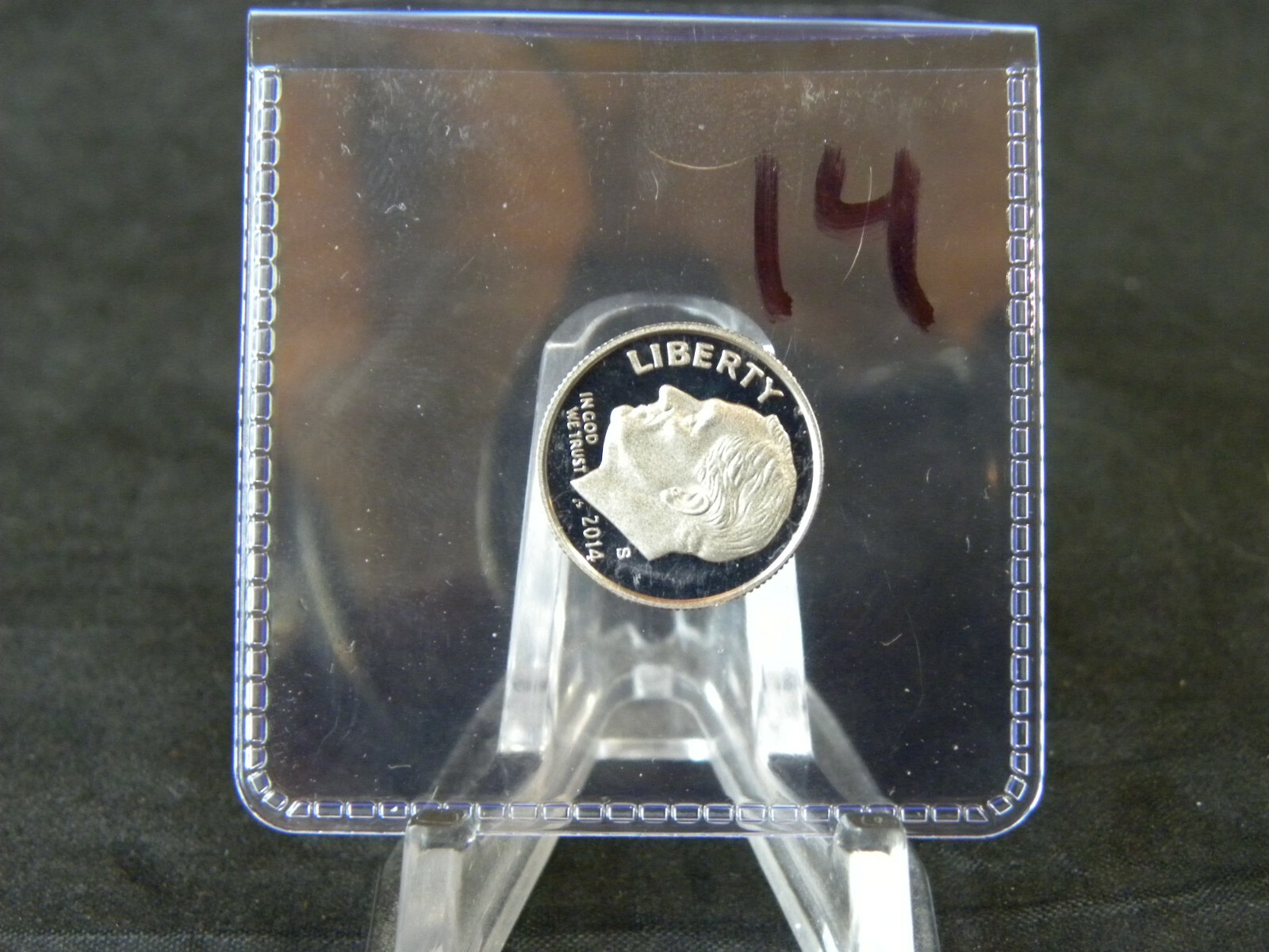 2014 S CLAD 10C Proof Roosevelt Dime - FREE SHIPPING