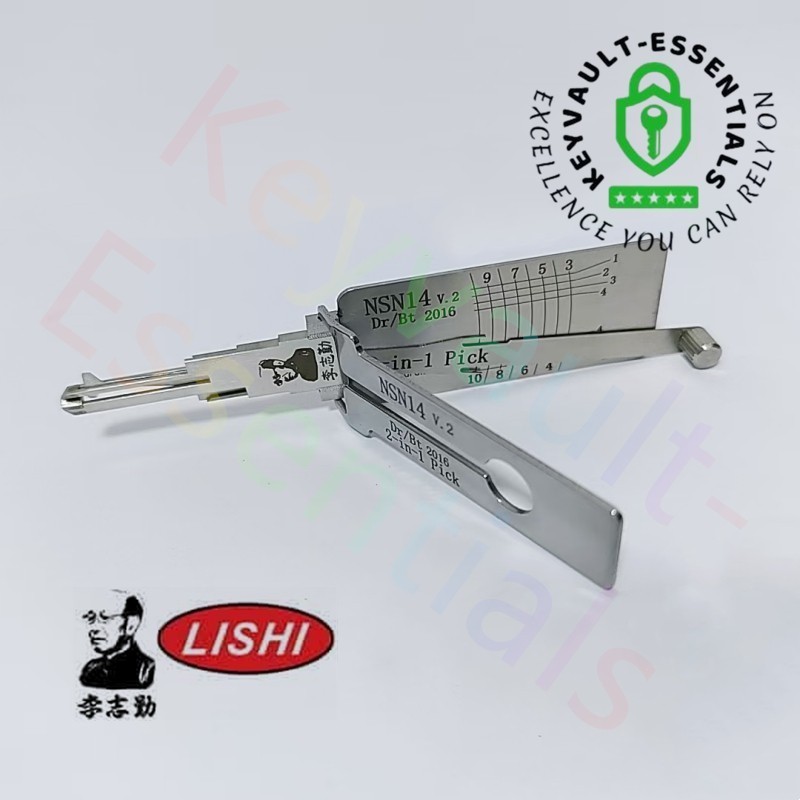 Lishi Tool M1/M2,KW1,KW5,SC1,SC4,LW4,LW5,AM5,TOY43AT,NSN14V.2,SC20,S123/C123