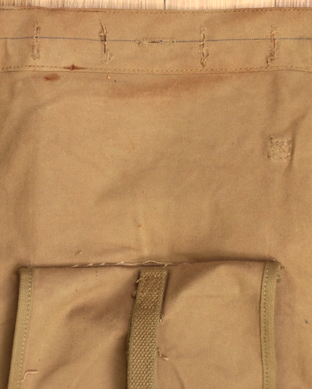 Vtg WWII US Army M1928 Canvas Haversack Backpack 1942 Dated WW2