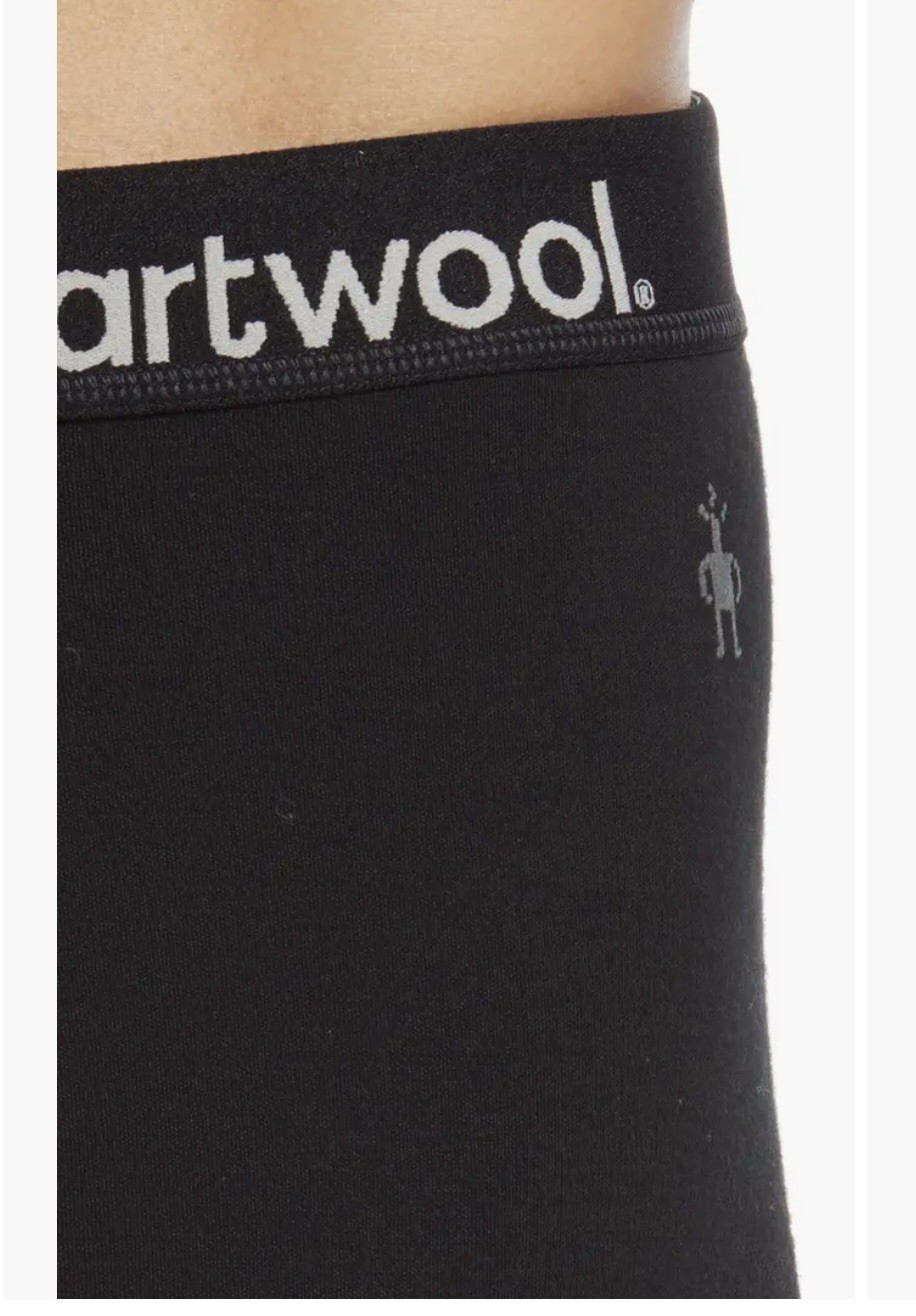 Smartwool Classic Thermal Merino 250 Baselayer Bottom Men M Black Gorpcore Ski