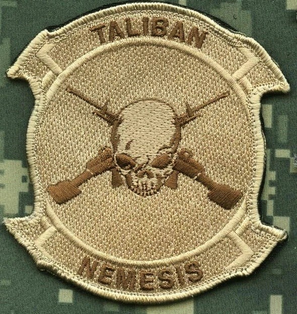 ISAF JSOTF-A AFGHANISTAN SEAL ODA SAS ANA COMMANDO vêlkrö PATCH: TALIBAN NEMESIS