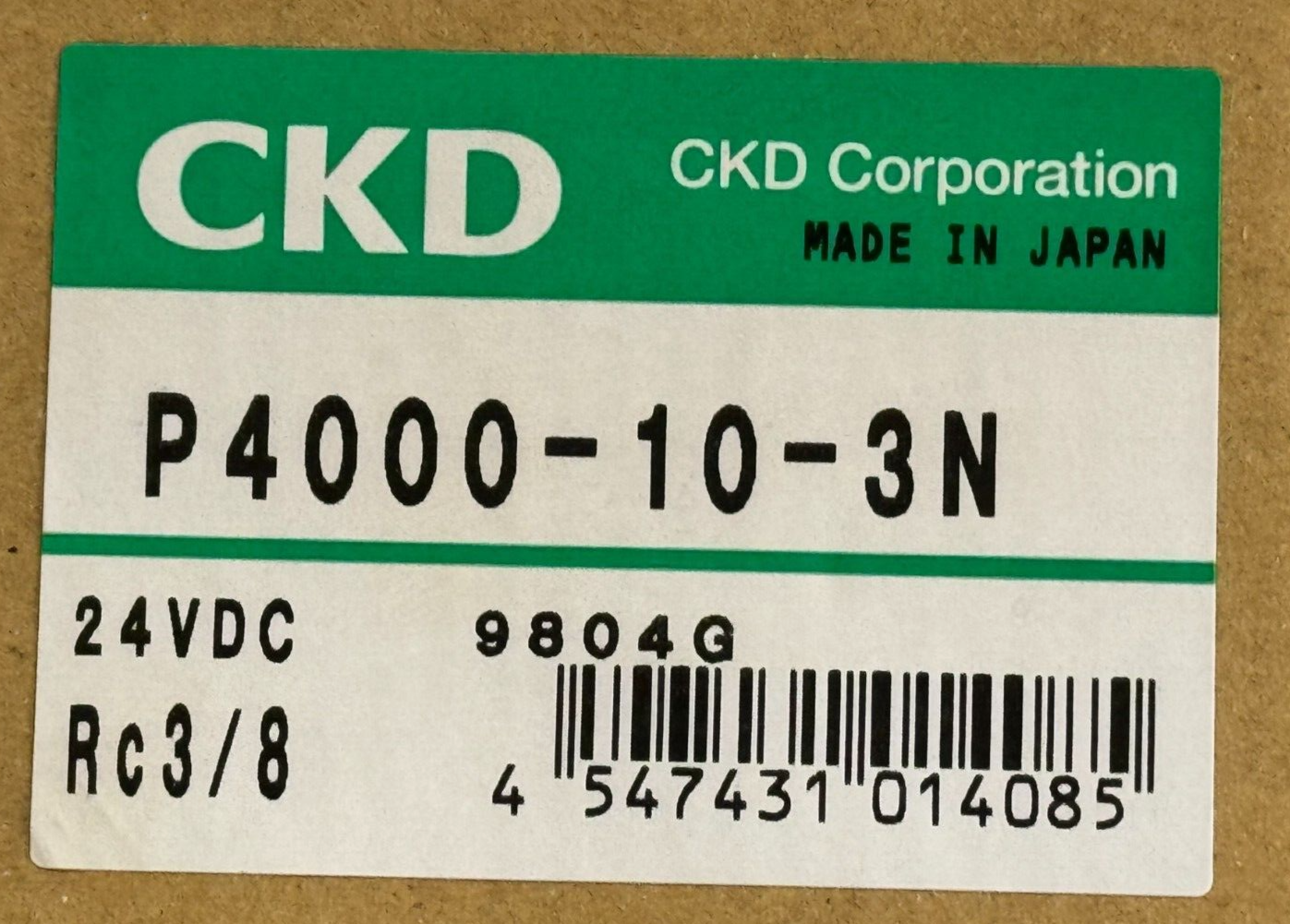 NEW IN BOX CKD P4000-10-3N Pressure Switch