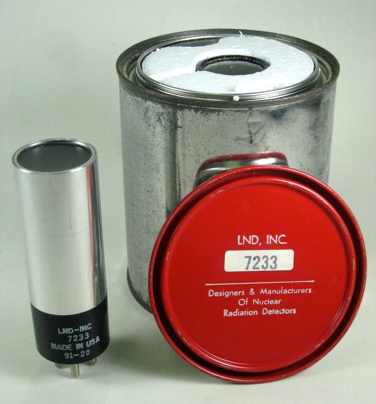 LND Model 7233 End Window-Alpha-Beta-Gamma Detector Tube - NEW!