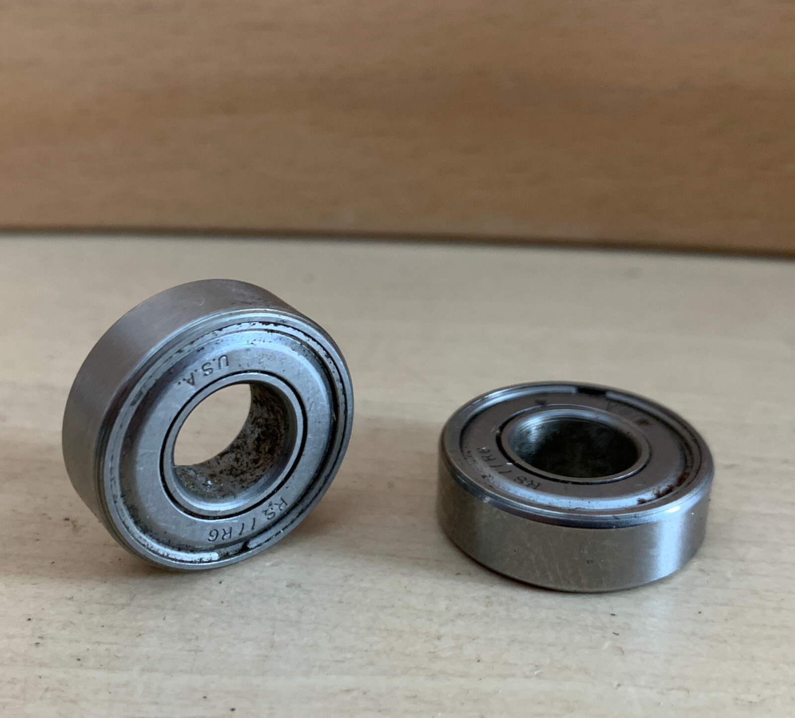 Replacement BALL BEARING Parts for Bass Drum Pedal Lot of 2 Pair 3/8" ID 7/8" OD