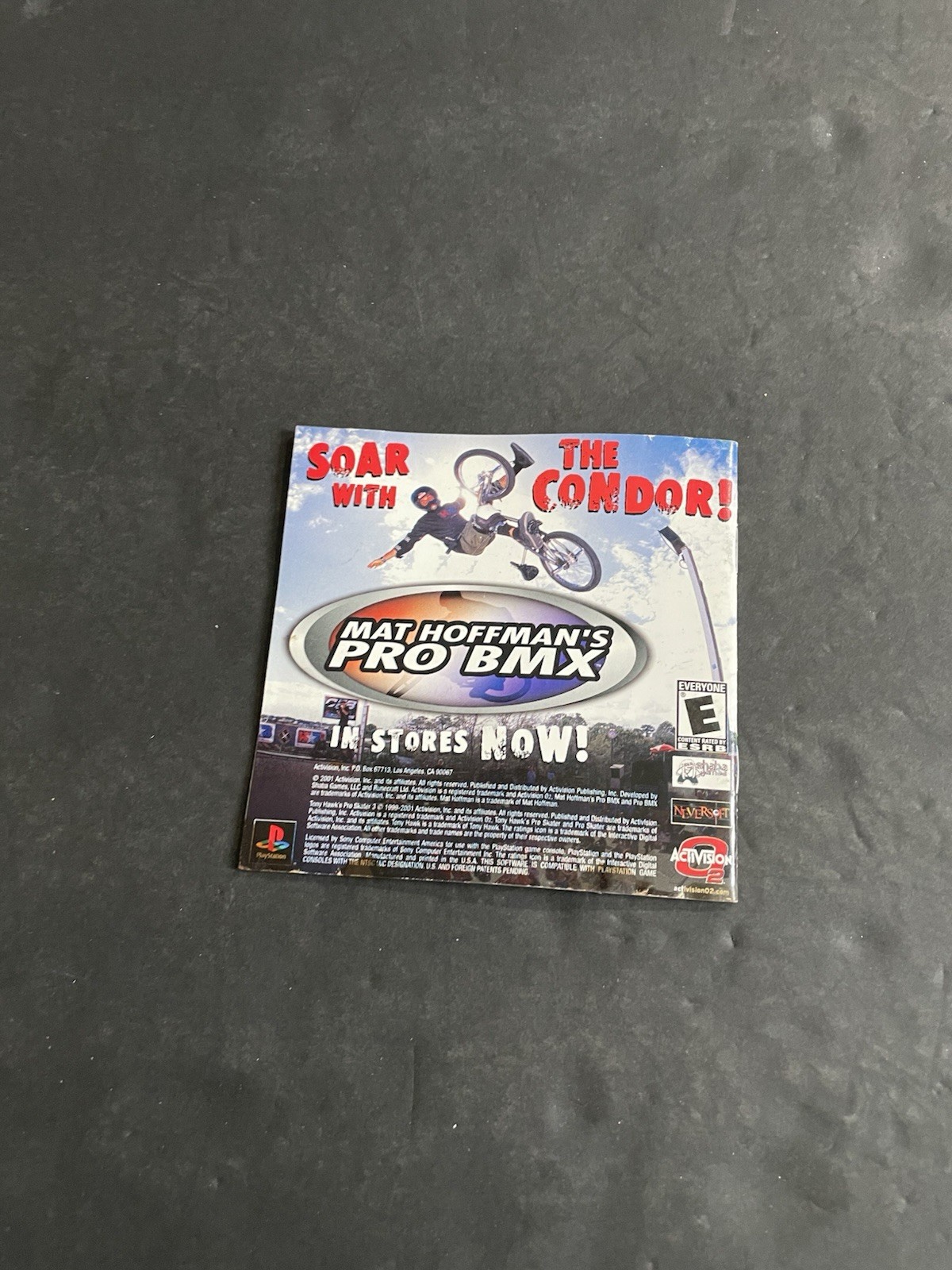 tony hawk 3 ps1 manual