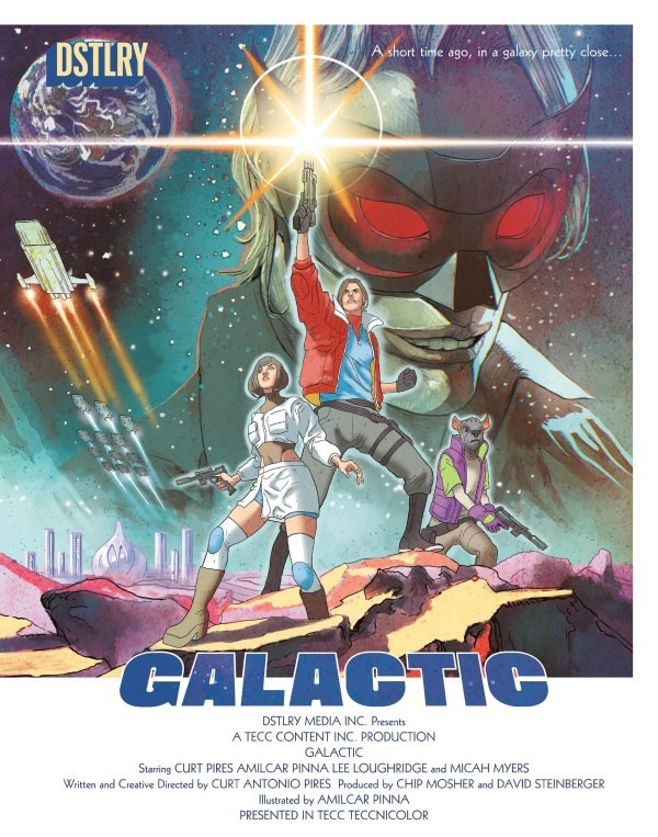 Galactic #1 2025  Amilcar Pinna Cover F Homage Variant DSTLRY EB193