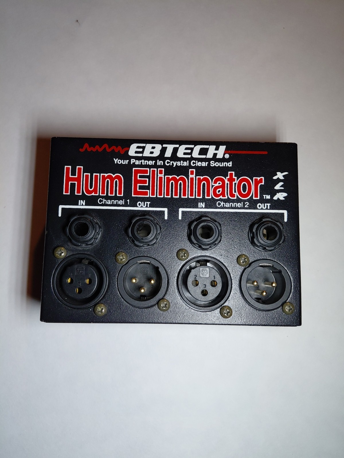 Ebtech Hum Eliminator XLR 2 Channel