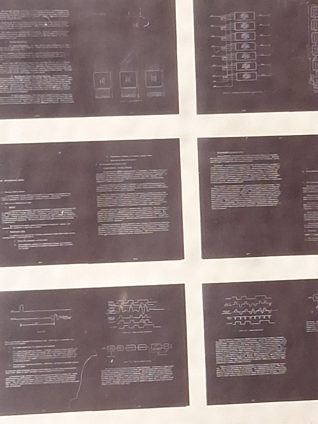 Vtg Military Microfiche Message Buffer System Proposal 1962 CPP-341