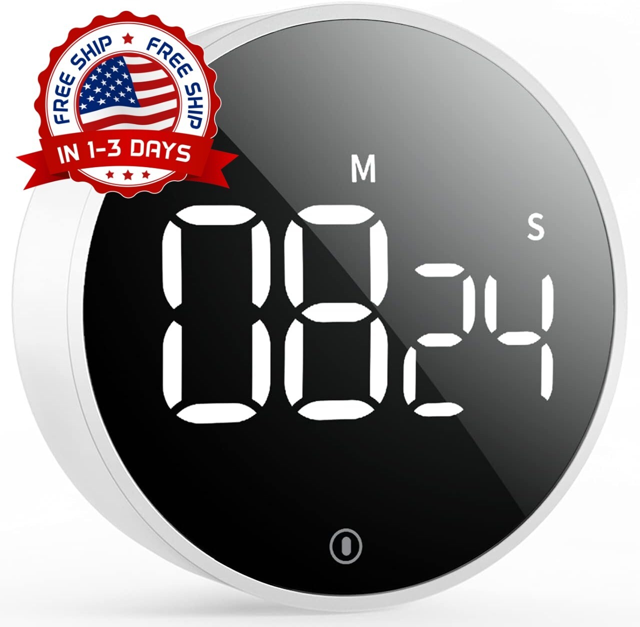 Temporizador de cuenta regresiva magnético con gran volumen de pantalla LED NEW