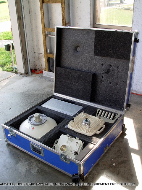 USED ALCATEL LUCENT 9400 AWY RADIO MICROWAVE SYSTEM EQUIPMENT FREE SHIPPING!