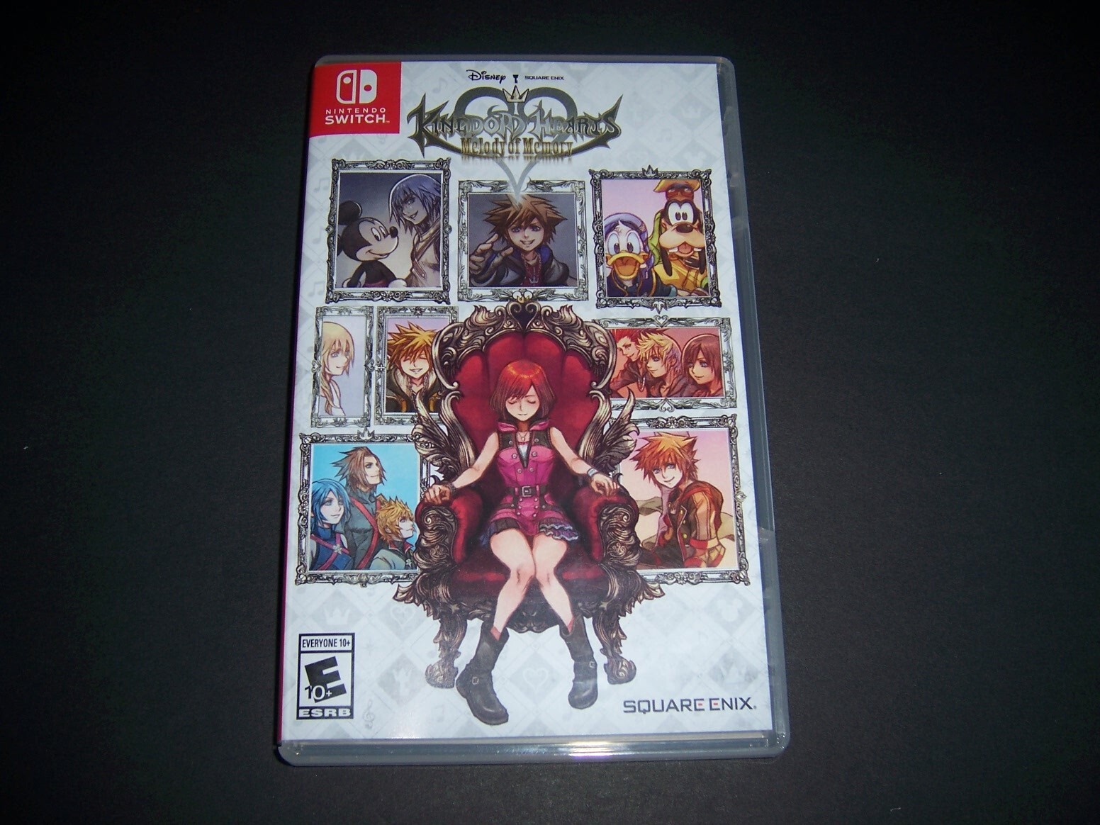 Authentic Case ONLY Replacement Nintendo Switch Kingdom Hearts Melody of Memory