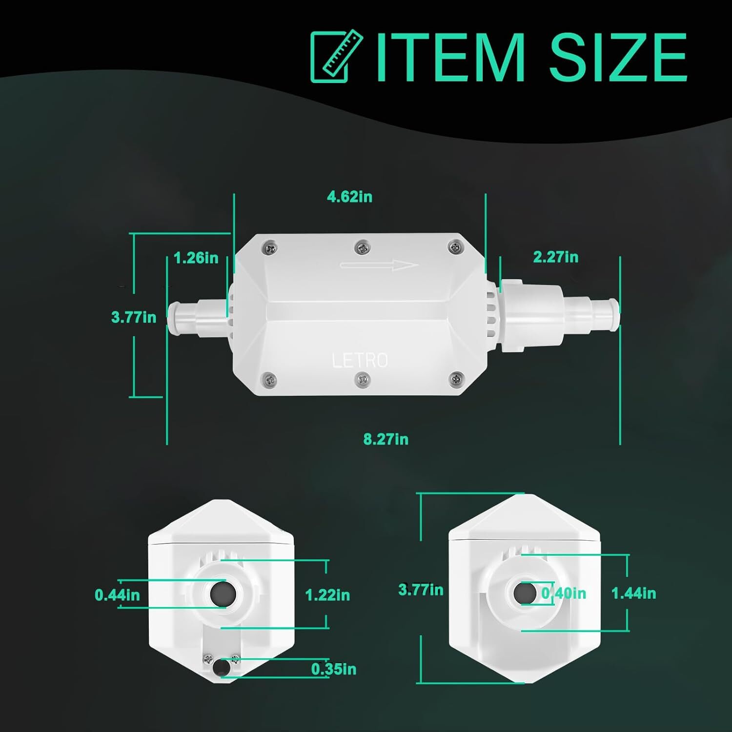 E10 White Back-Up Valve For Pentair Legend/Platinum Automatic Pool Cleaner