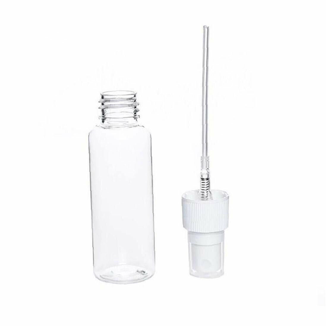 10 Pcs 100 mL/3.4 Oz Plastic Transparent Empty Multi Purpose Misty Spray Bottles