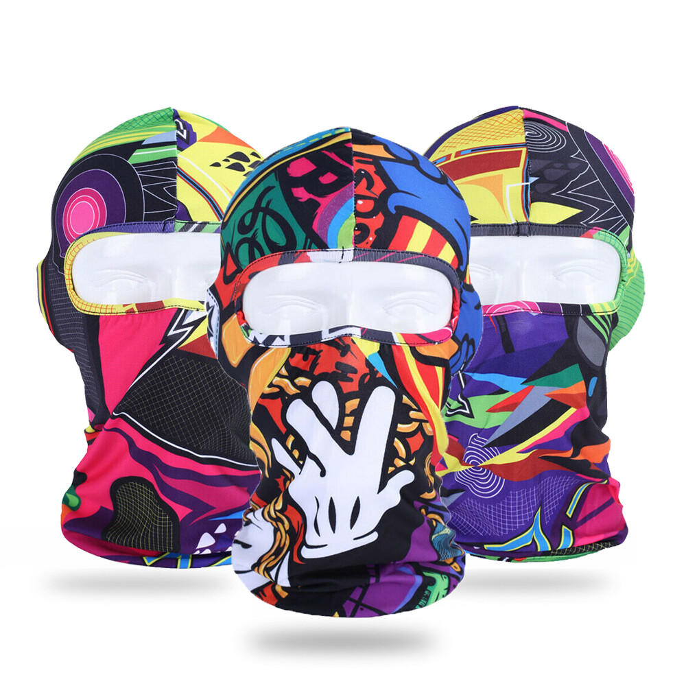 Balaclava Ski Masks UV Protection Windproof Motorcycle Face Mask Tactical Hood