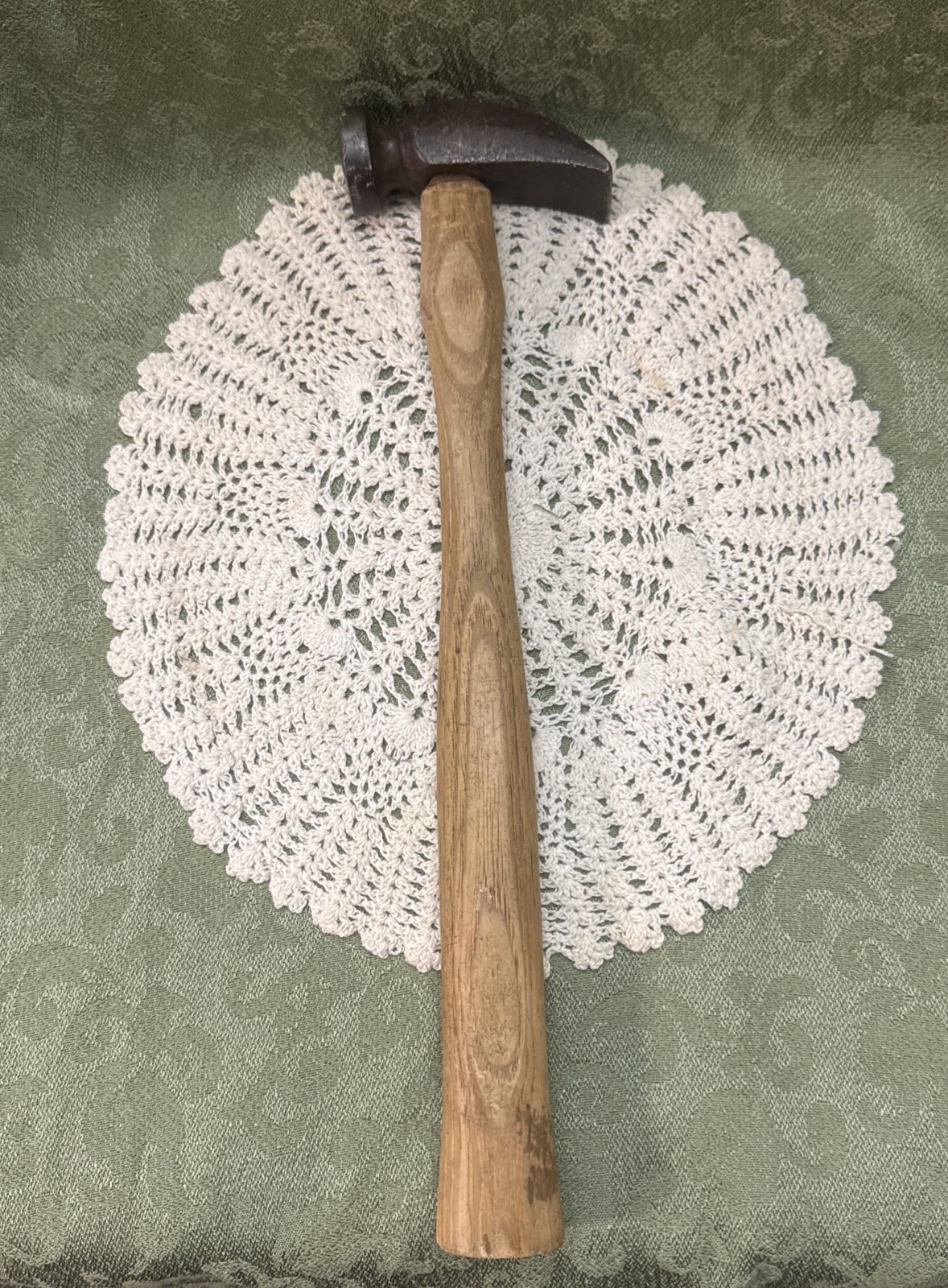 Vintage Cobblers Hammer Overall Weight 1.1 Lb, 14” Long Unique Style