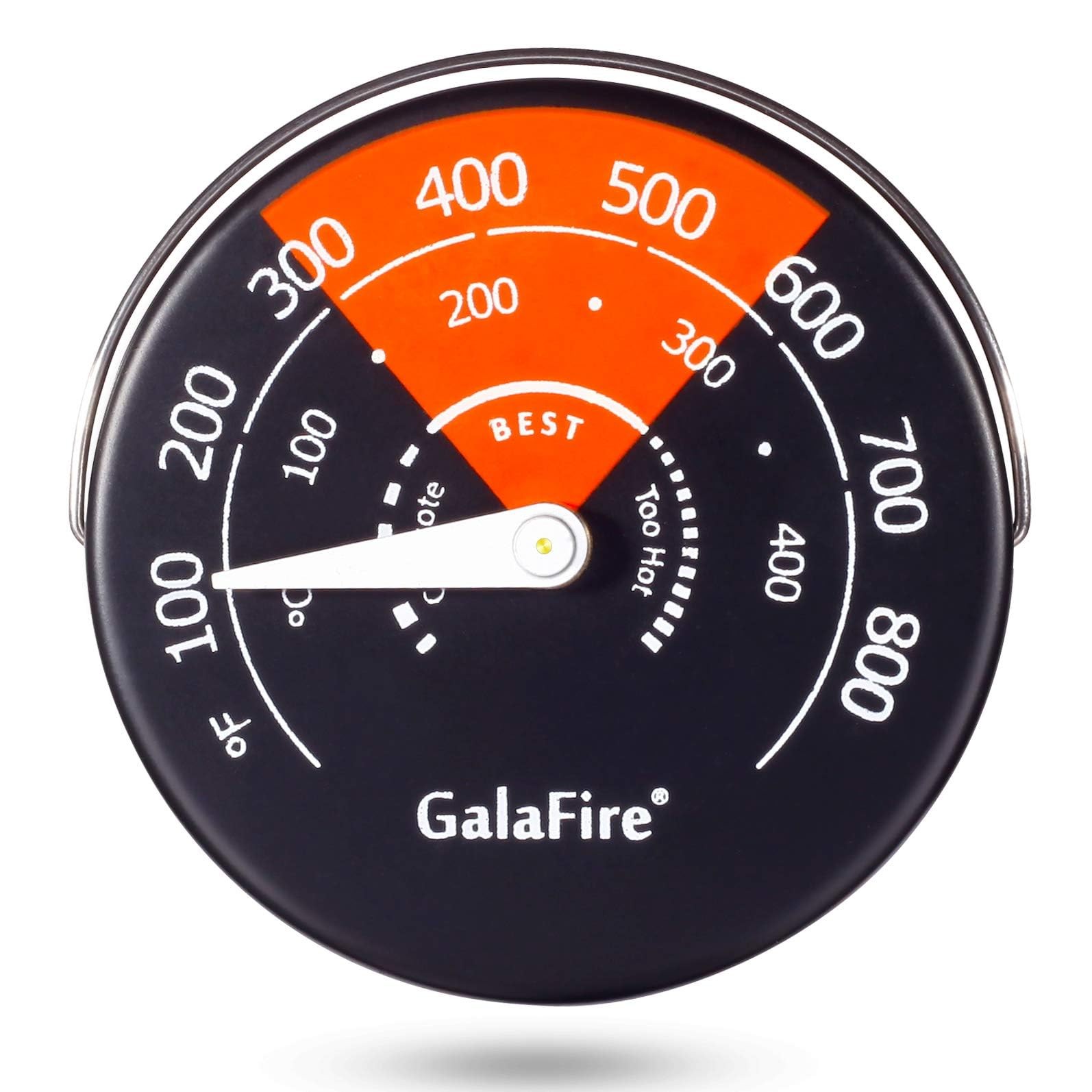 GALAFIRE Wood Stove Thermometer Magnetic, Oven Temperature Meter for Wood Bur...