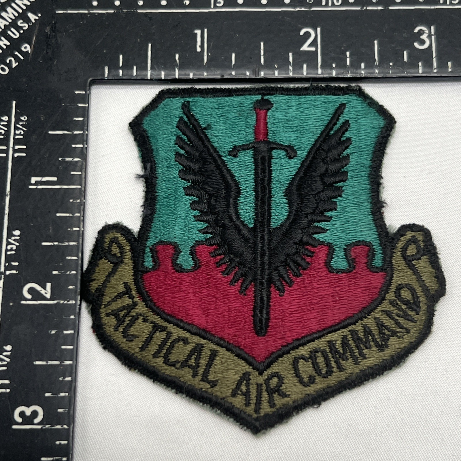 USAF Tactical Air Command Patch – Used – Vintage U.S. Air Force Insignia